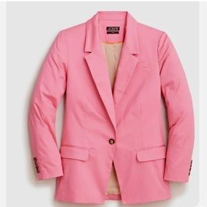 J. Crew Willa Blazer In Lightweight Pink Chino NWOT